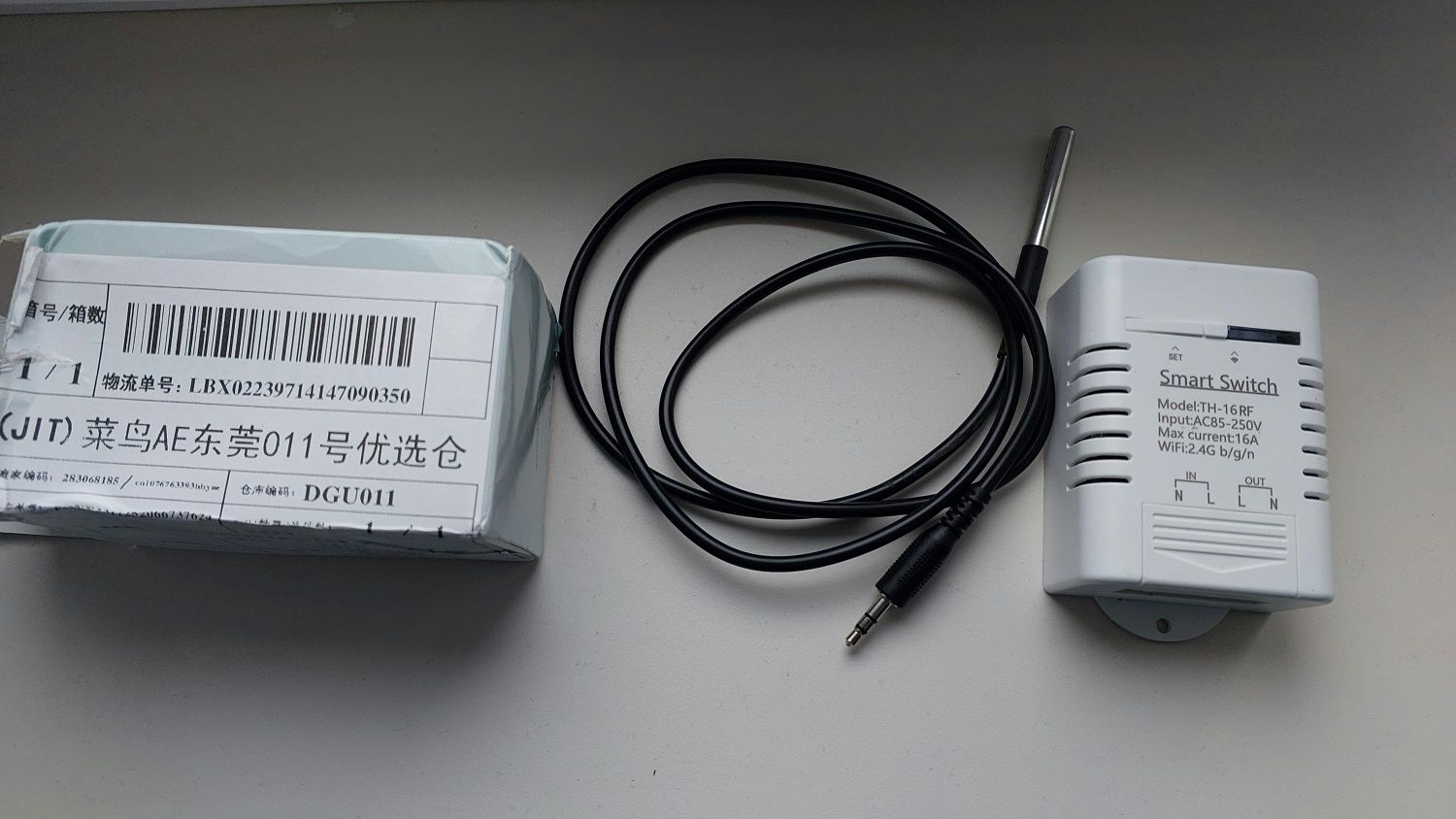 Ewelink Розумний вимикач wi fi з датчиком температури (умный выключате
