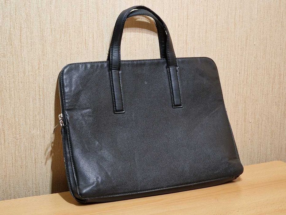 Сумка для ноутбука ZARA, натуральна шкіра 15.6-16" В ідеальному стані