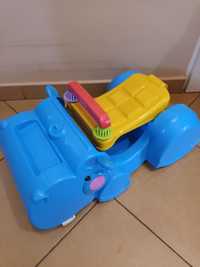 Jeździk Fisher Price Hipcio , zbieracz klocków