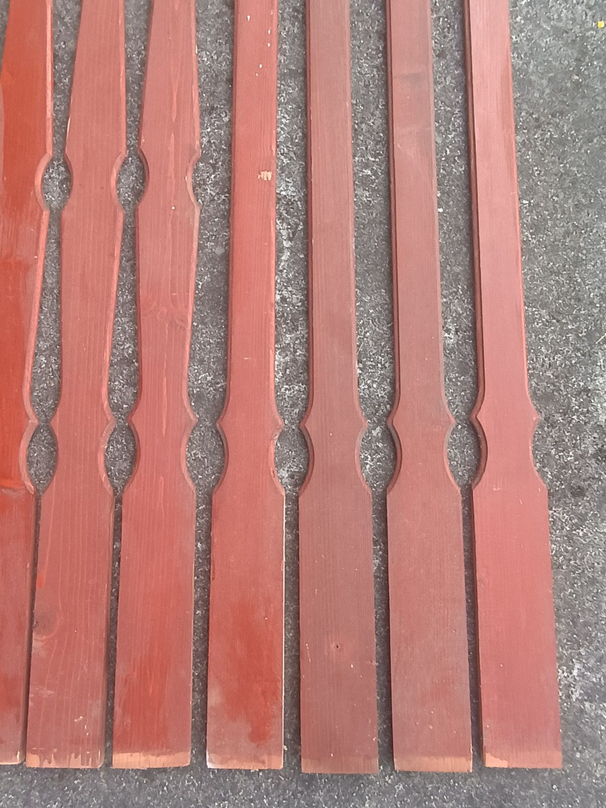 Tralki drewniane używane 115 cm