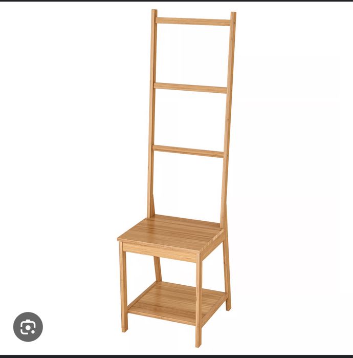 Toalheiro madeira cadeira