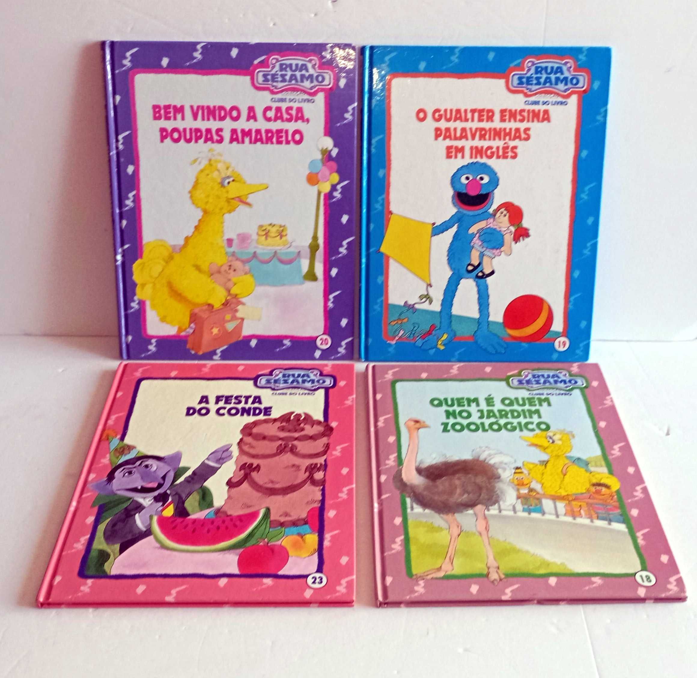 Livros da Coleção da Rua Sésamo (mais nas restantes fotografias)