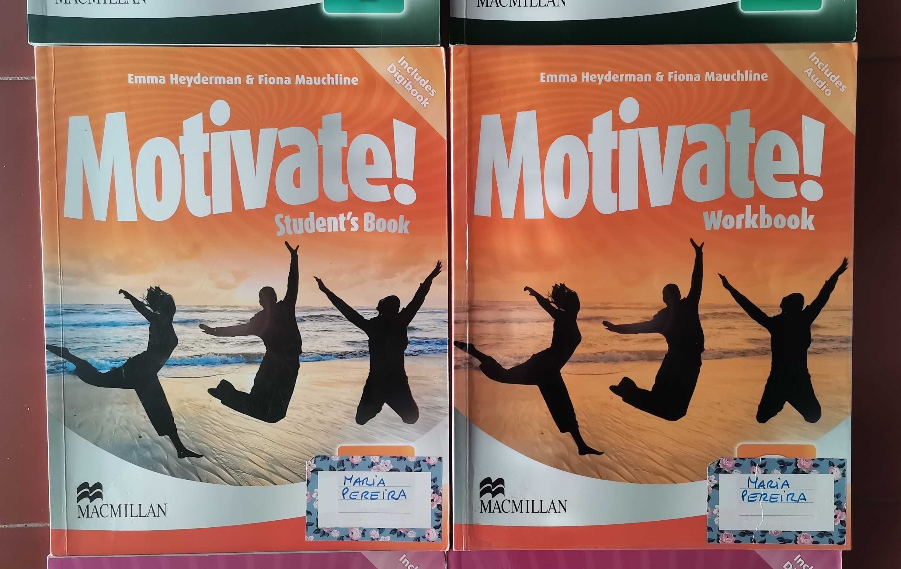 Motivate! 1, 2 e 3 - Student’s Book + Workbook + CD-ROMs