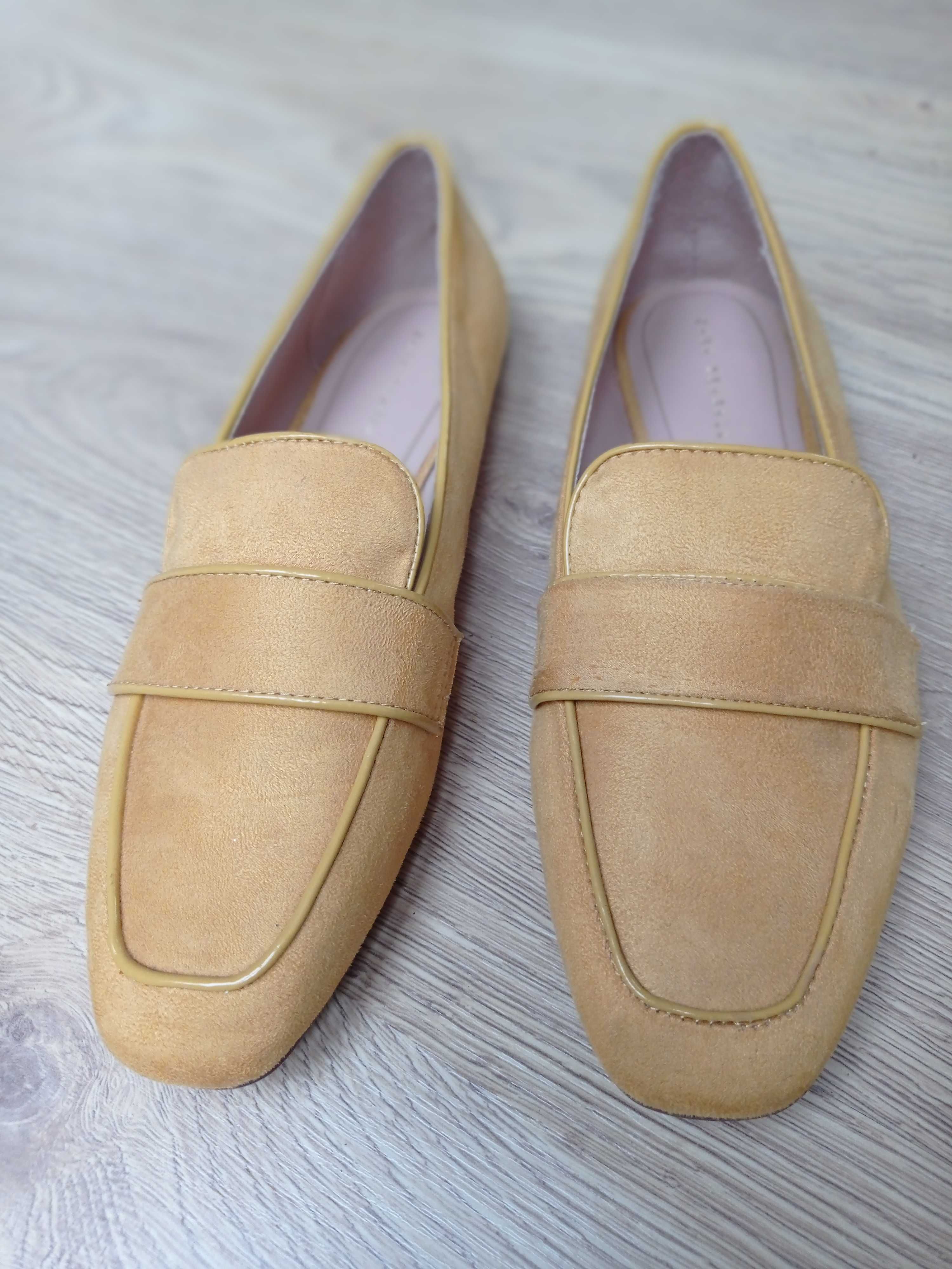 Nowe buty damskie - mokasyny ZARA, r.38