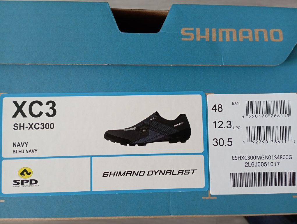 велотуфли Shimano XC3 Cycling Shoe 45р 48р