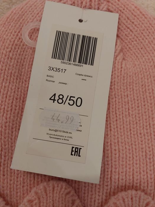 Ciepła czapka na polarku