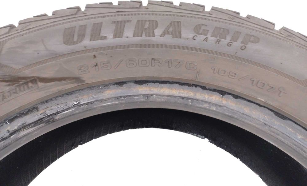 4x 215/60 R17C Goodyear UGC opony zimowe 6 mm / kurier montaż