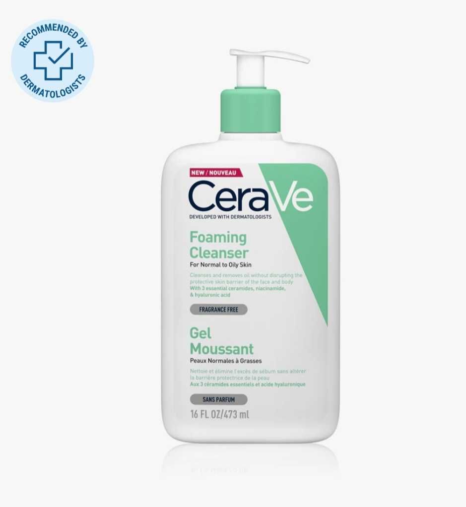 CeraVe Cleansers Foaming Cleanser
pieniący się żel myjący, 473 ml