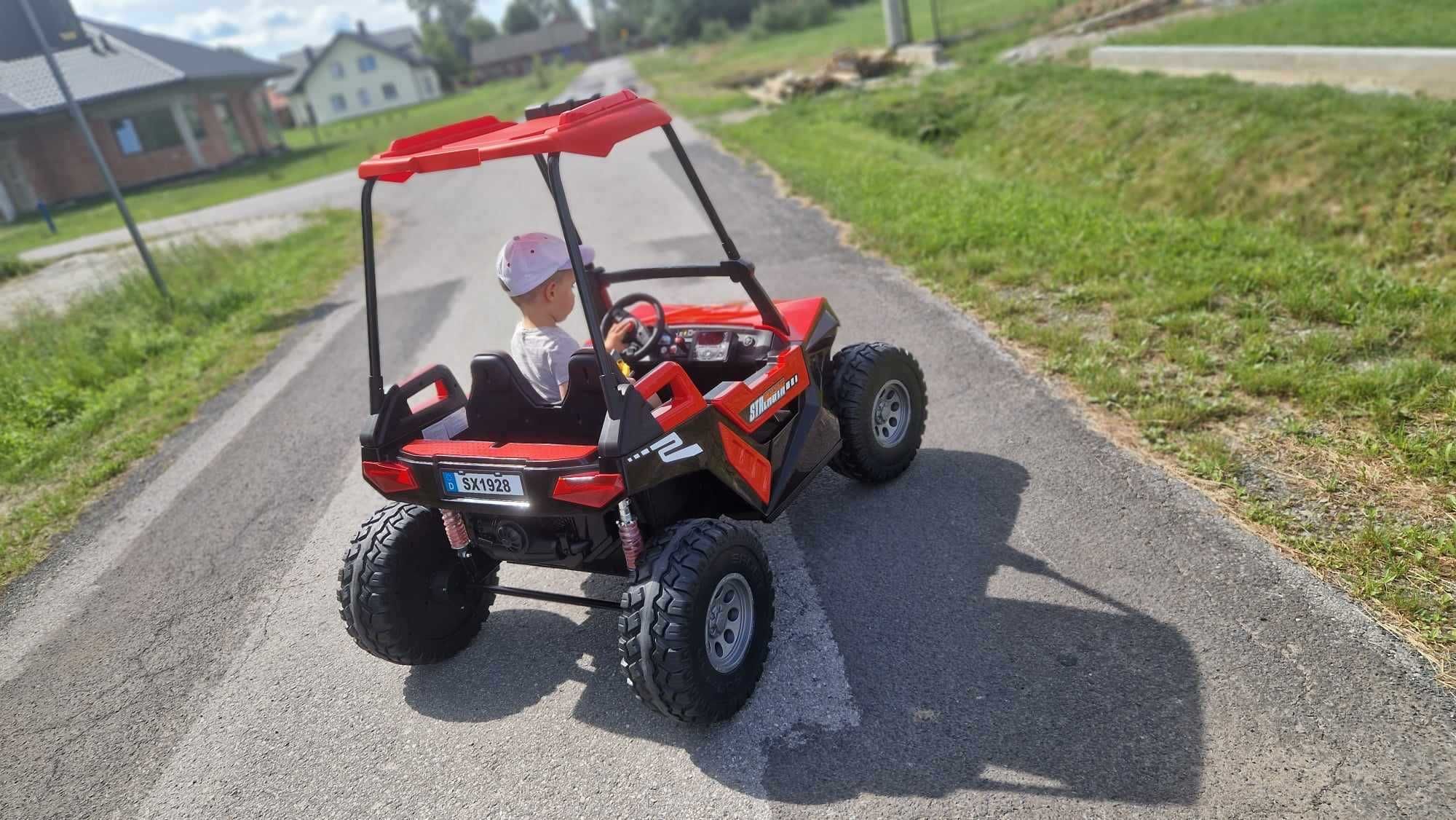 Autko dla dzieci BUGGY CLASH STRONG 600W na akumulator do 16km/h