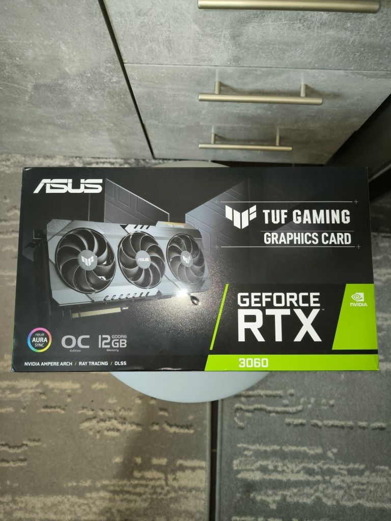 Відеокарта  RTX 3060 12gb GDDR6 tuf gaming oc v2 asus.