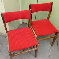 Krzesła tapicerowane PRL