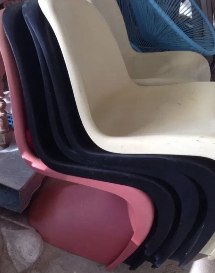 6 Cadeiras tipo Verner Panton