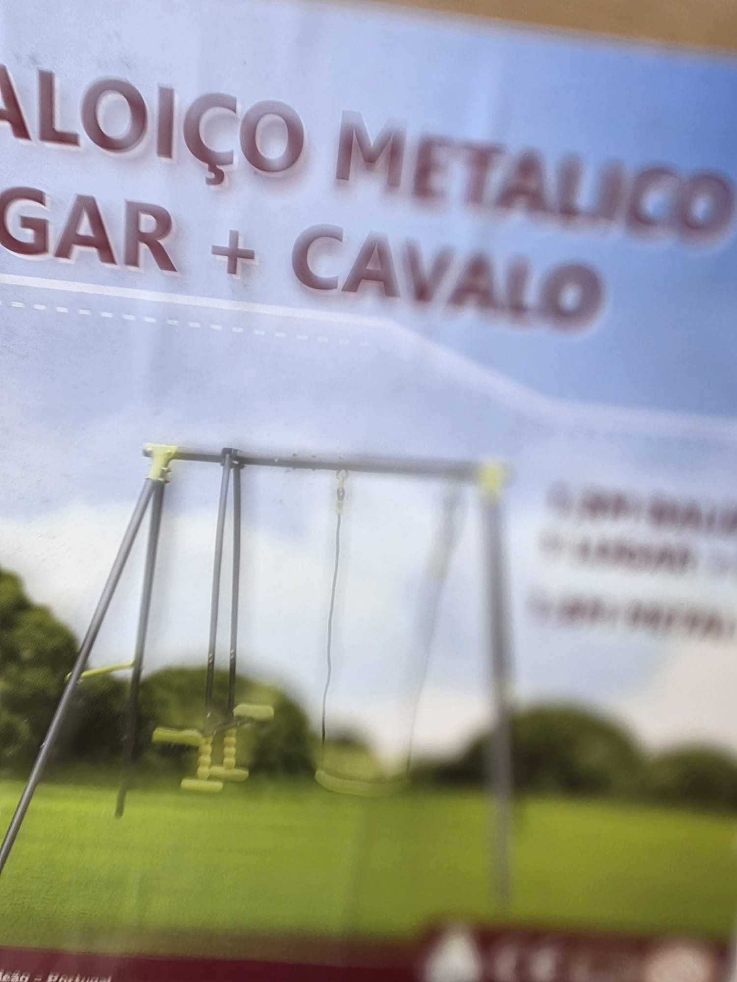 Baloiço 1 Lugar + 1 Cavalo - Novos