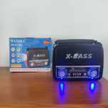 Radio portátil retro vintage AM FM USB micro SD MP3 AUX e lanterna