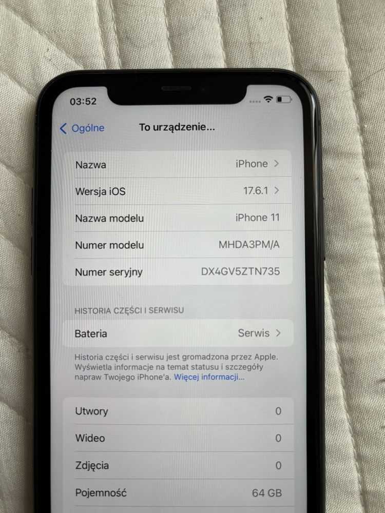 iPhone 11 używany w bardzo dobrym stanie