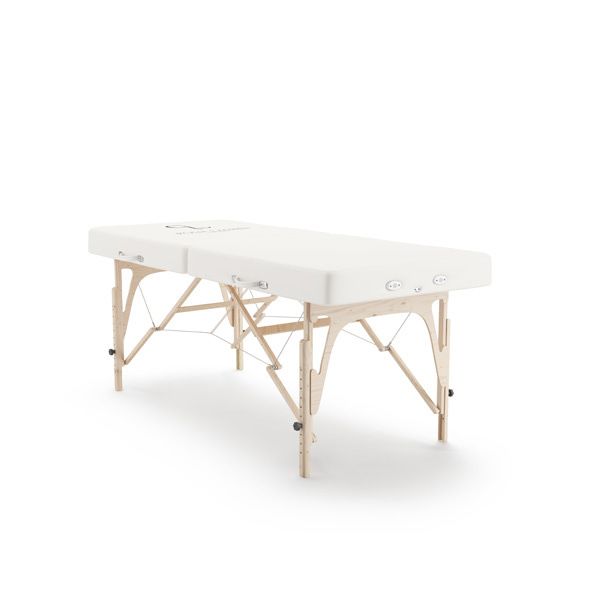 Łóżko kosmetyczne Posh Lashes białe, do robienia rzęs