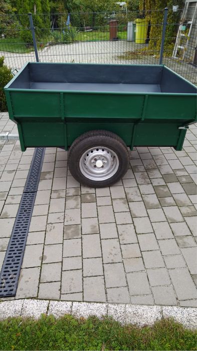Przyczepka do qada,traktorka,jednoosiowa,motocyklowa,wywrotka