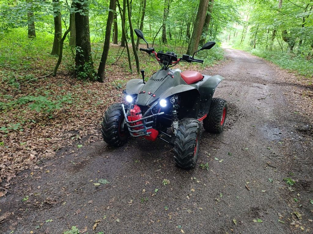 Polaris Scrambler 500 4x4 zarejestrowany opłaty na cały rok HAK