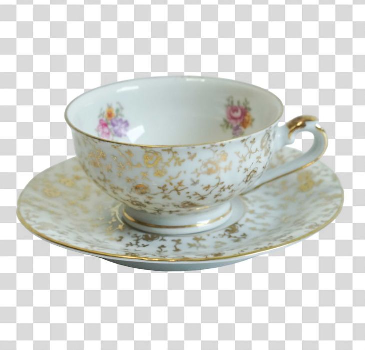 Zestaw Porcelanowej Filiżanki i Spodka - Winterling Bavaria