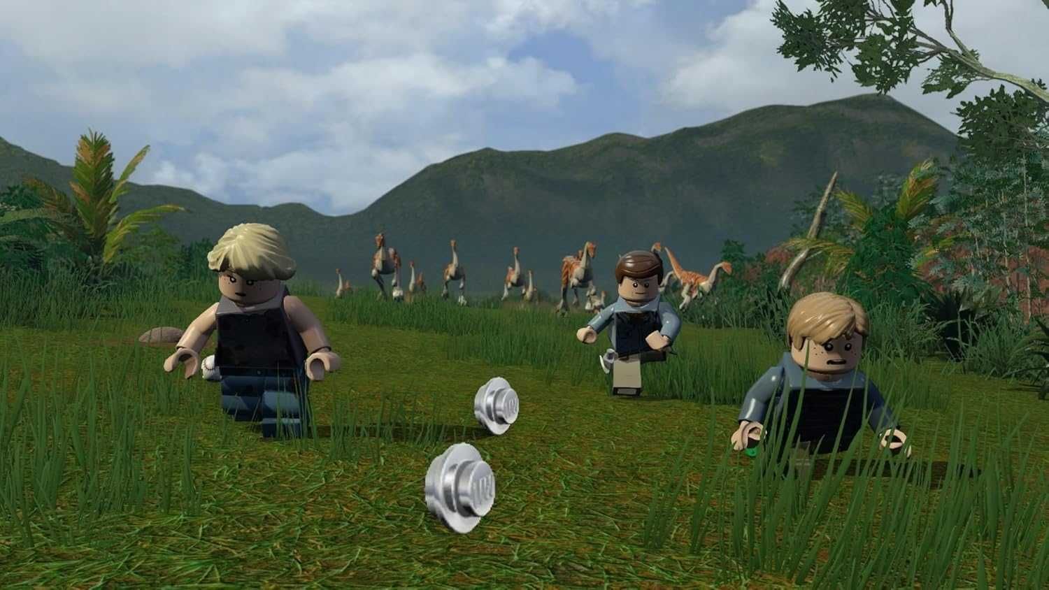 LEGO Jurassic World PS4 / PS5 - platformówka, dinozaury dla dzieci PL