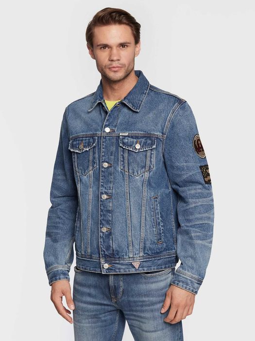 джинсова куртка Guess Dillon M2BXN1 D2IB0, розмір M (48)