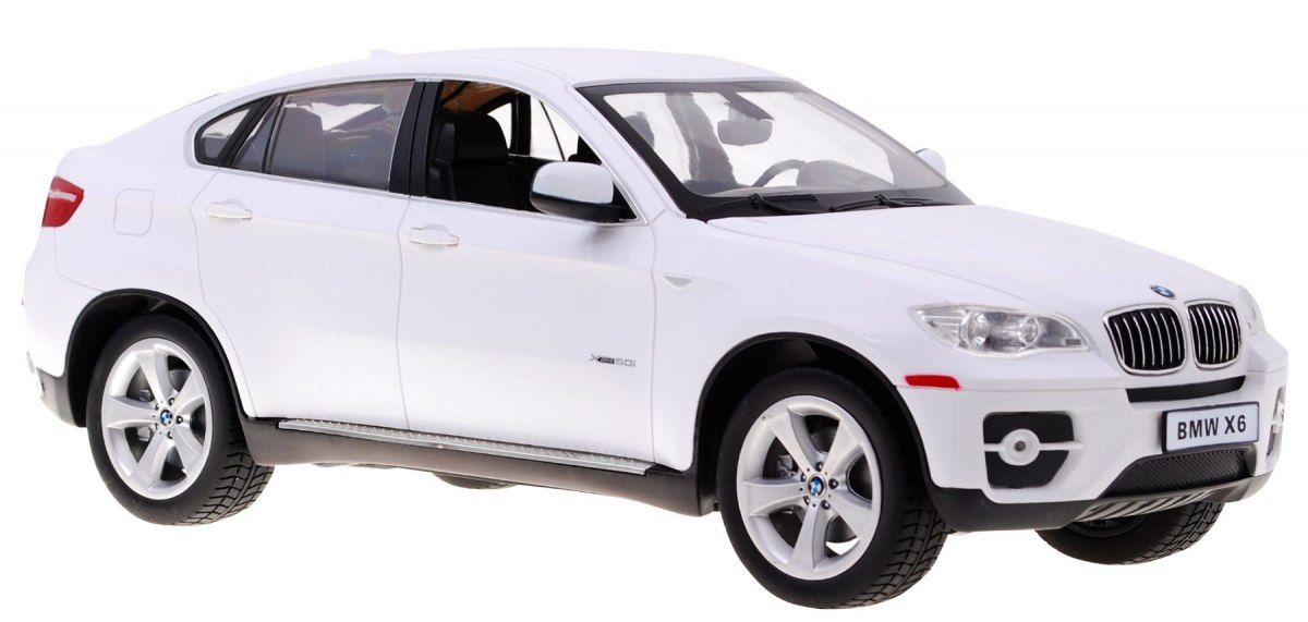 BMW X6 białe Auto Zdalnie sterowane + pilot samochód dla dzieci