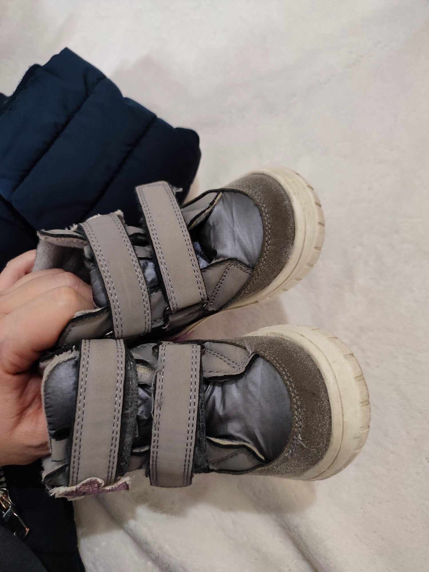 Komplet zimowy kurtka buty
