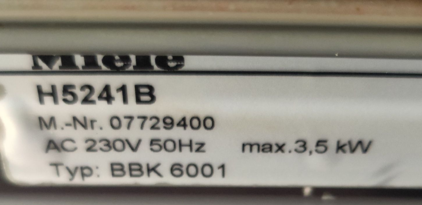 Piekarnik Miele H5241B
