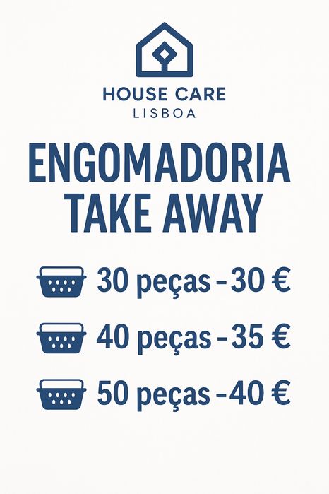 Serviços de Limpeza e Engomadoria – Lisboa e Arredores