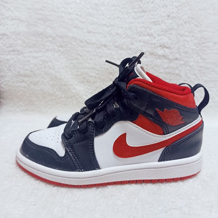 Nike Jordan Шкіряні Високі кросівки для хлопчика дівчинки, 29.5 розмір