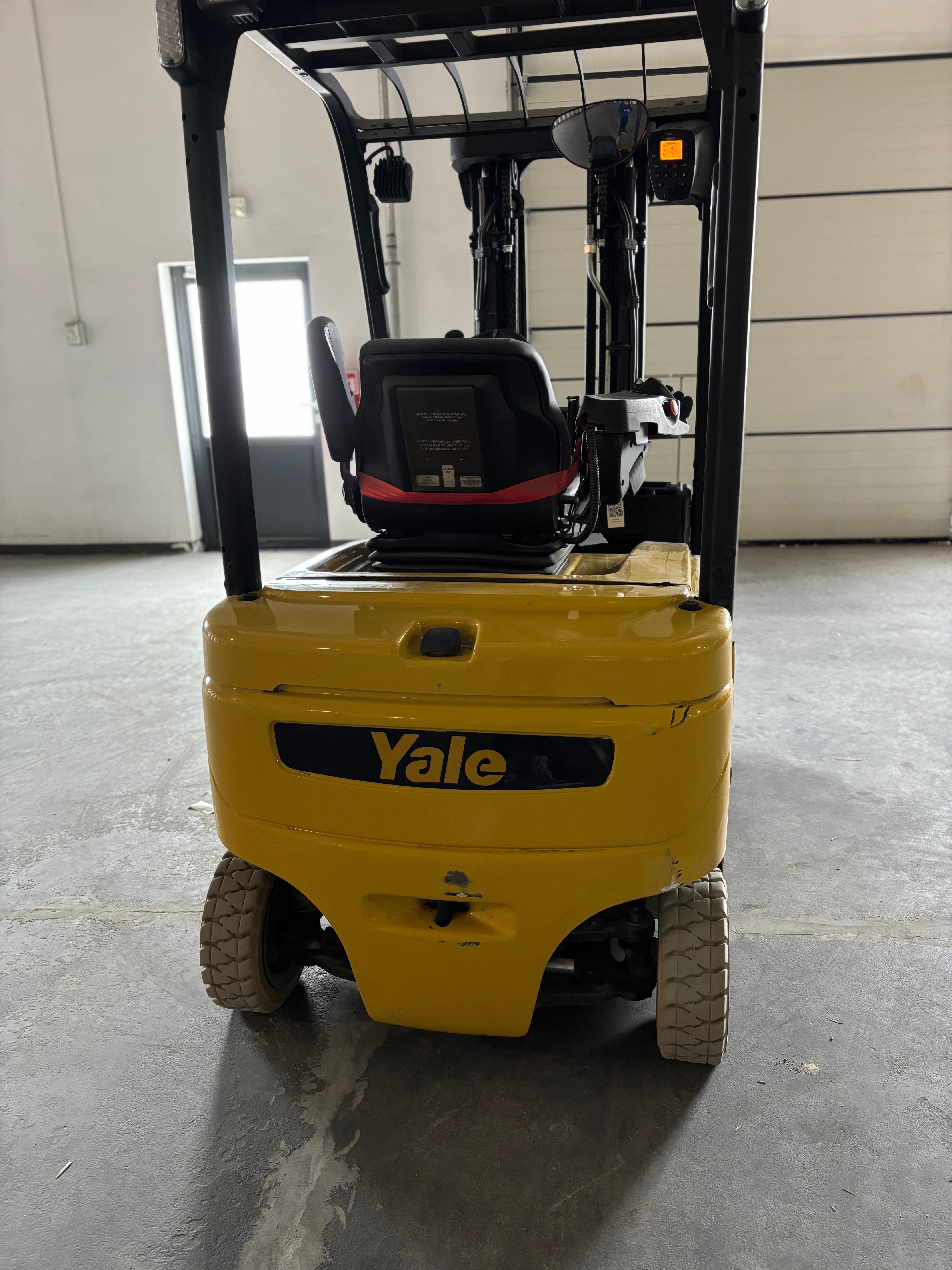 Yale ERP20 VF elektryczny wózek widłowy, Triplex, Bardzo dobry stan