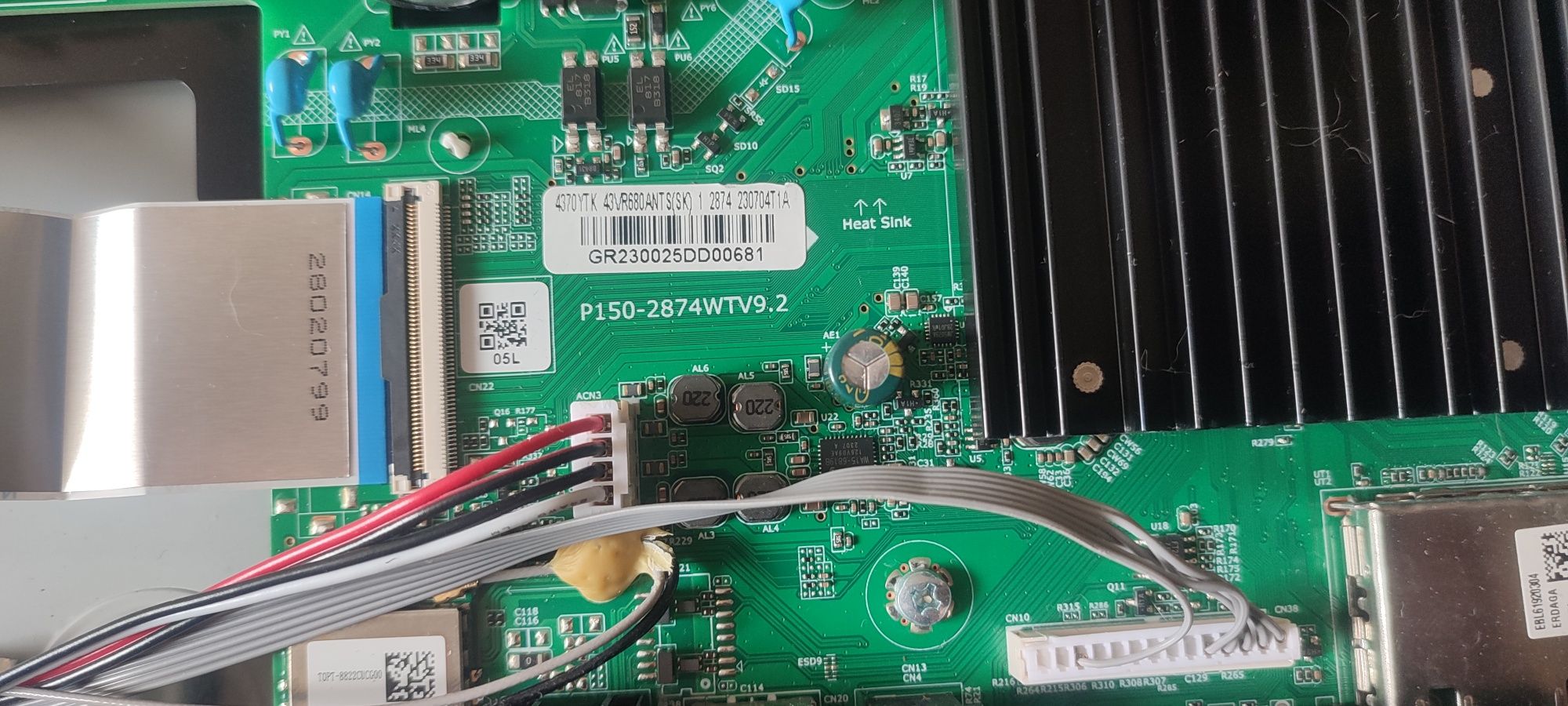 Płyta do Sencor SLE 43us850tcsb

Na telewizor spadła szaf