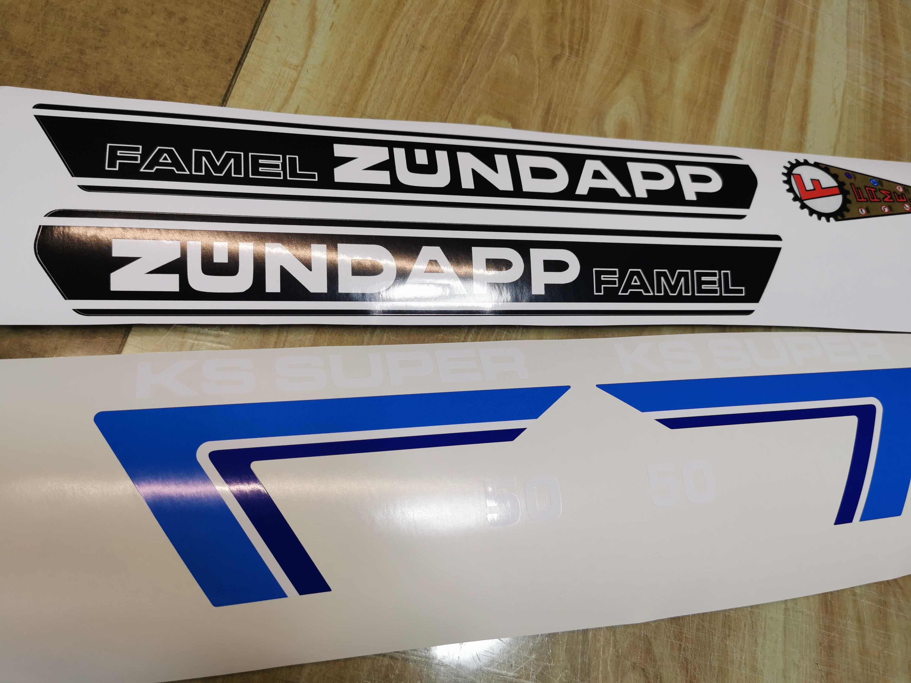 famel mirage zundapp autocolantes