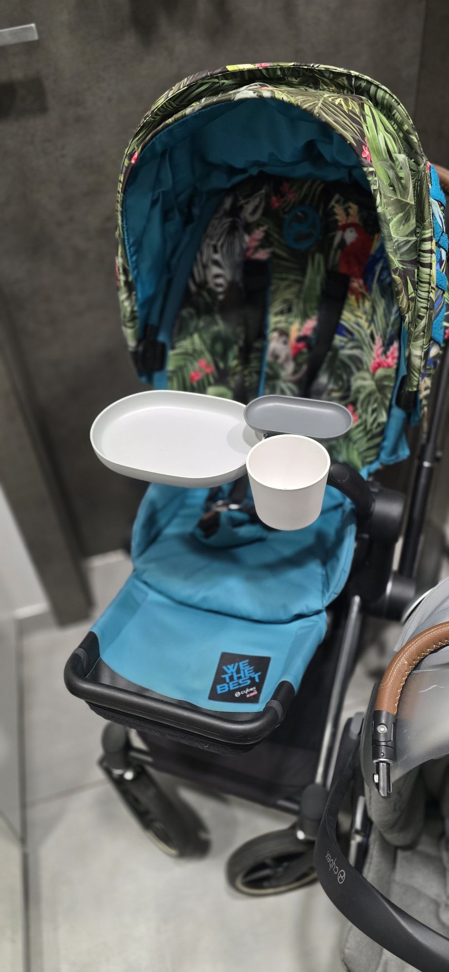 Wózek Spacerowy Cybex Priam 2.0 Dj Khaled i nosidełko z bazą Koi