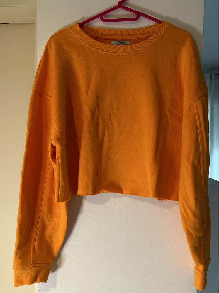 Camisola Cor de Laranja da Zara: Tamanho S