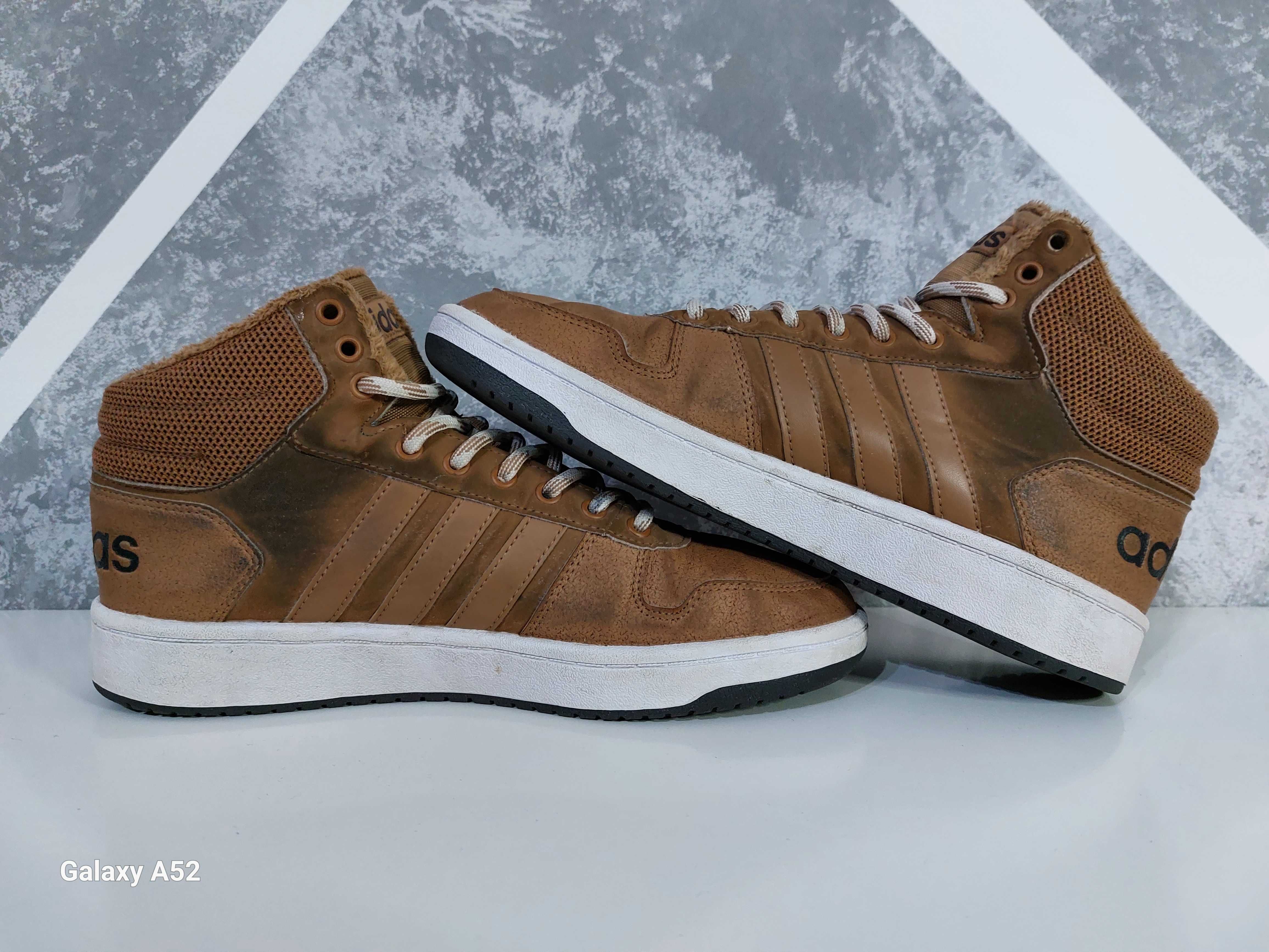 Кросівки чоловічі Adidas Neo Hoops 2.0 Mid p41 кроссовки взуття Adidas