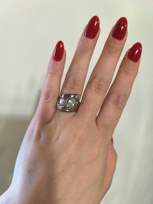 Срібні прикраси колечка підвіска сережки