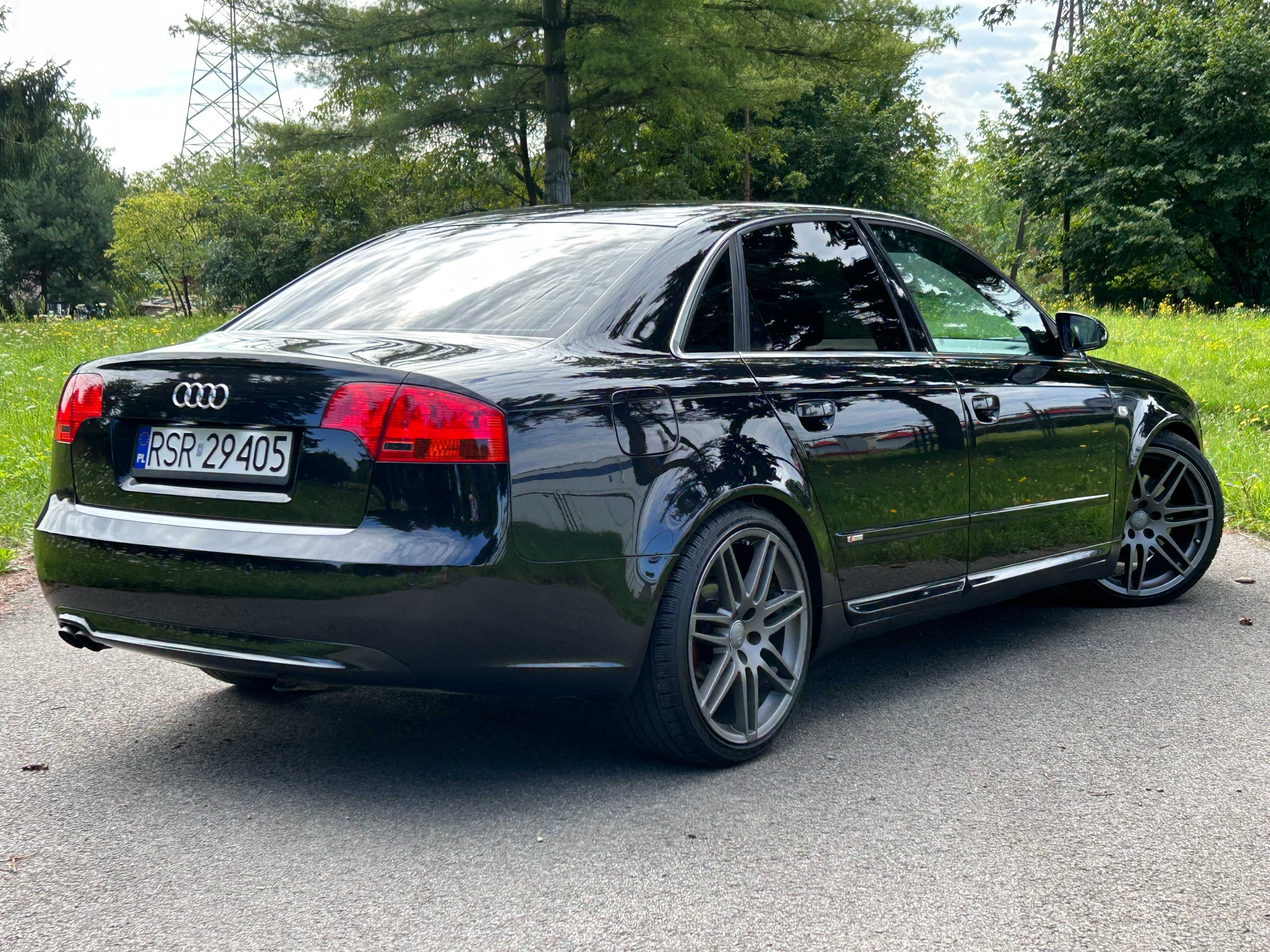 Audi A4 B7*S-line*Bi-xenon*BOSE*Podgrzewane Fotele*Czujniki Parkowania