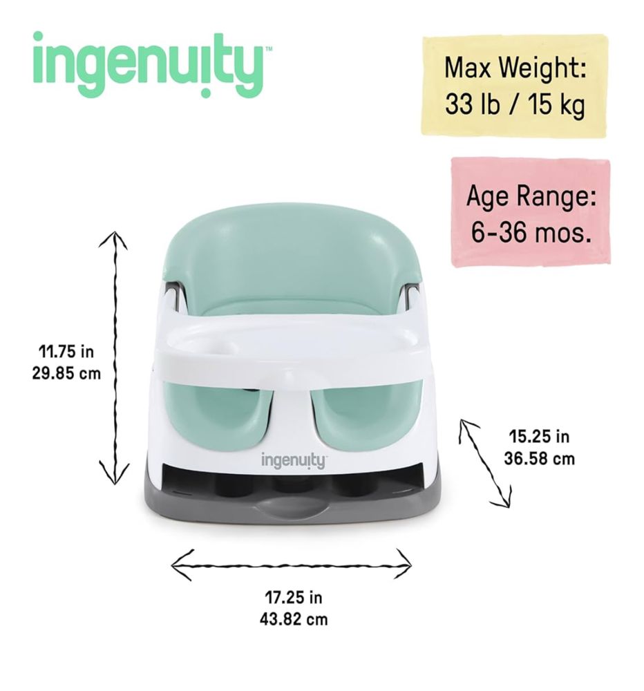 Ingenuity Cadeira Alta - Mist