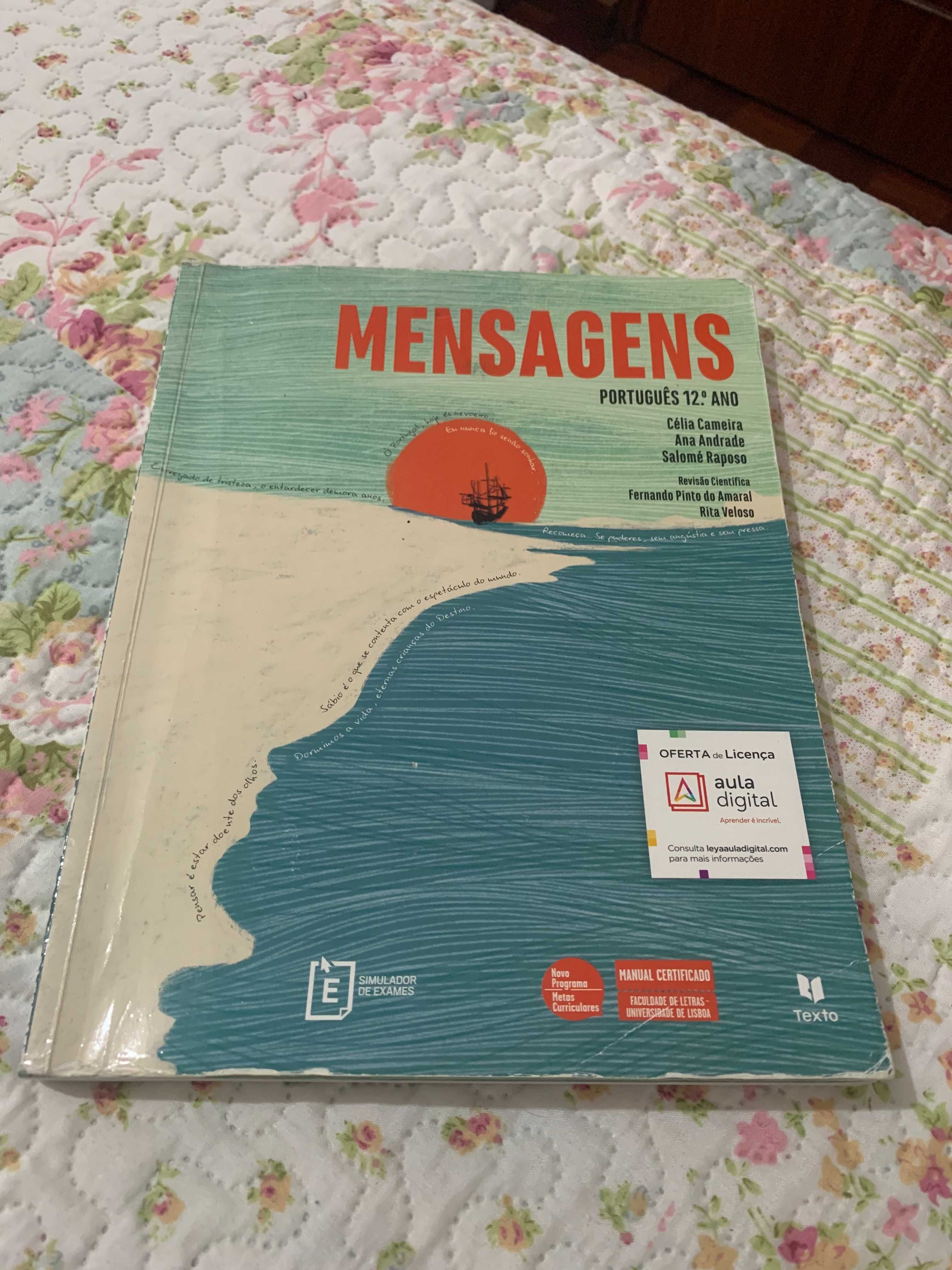 Livro de Português Mensagens 12 º ano