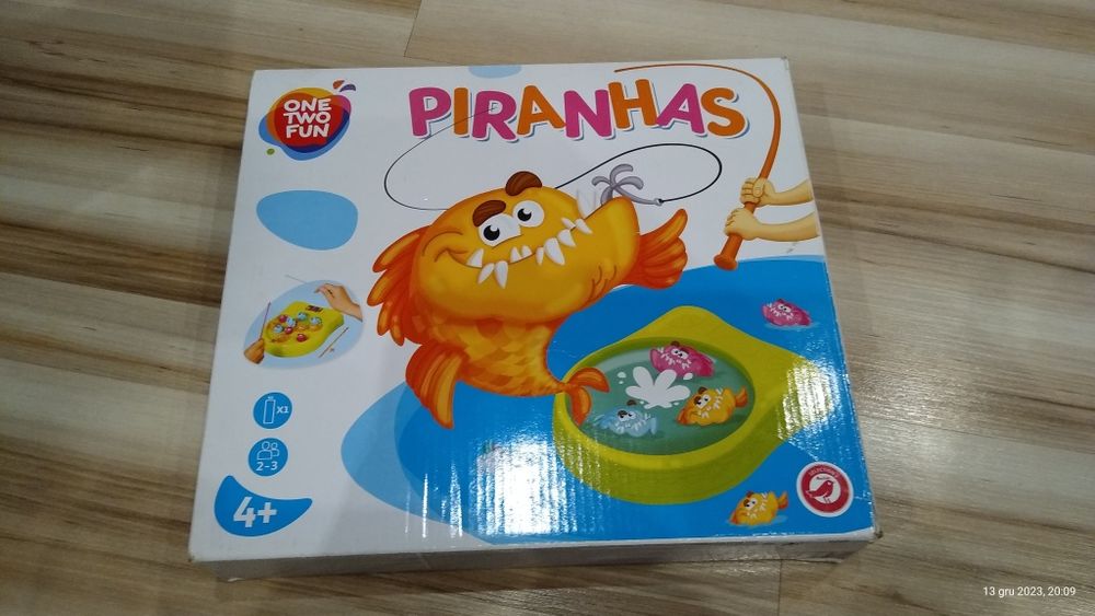 Gra zręcznościowa piranie