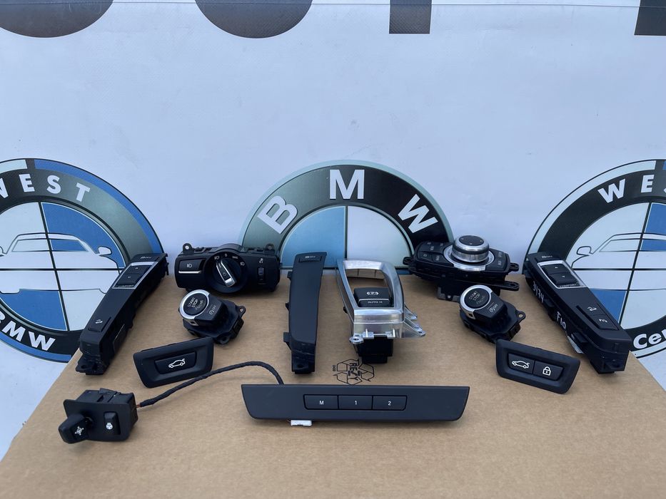 Кнопки управліня склопідйомником магнітолою ручніком bmw f10 f11 шрот