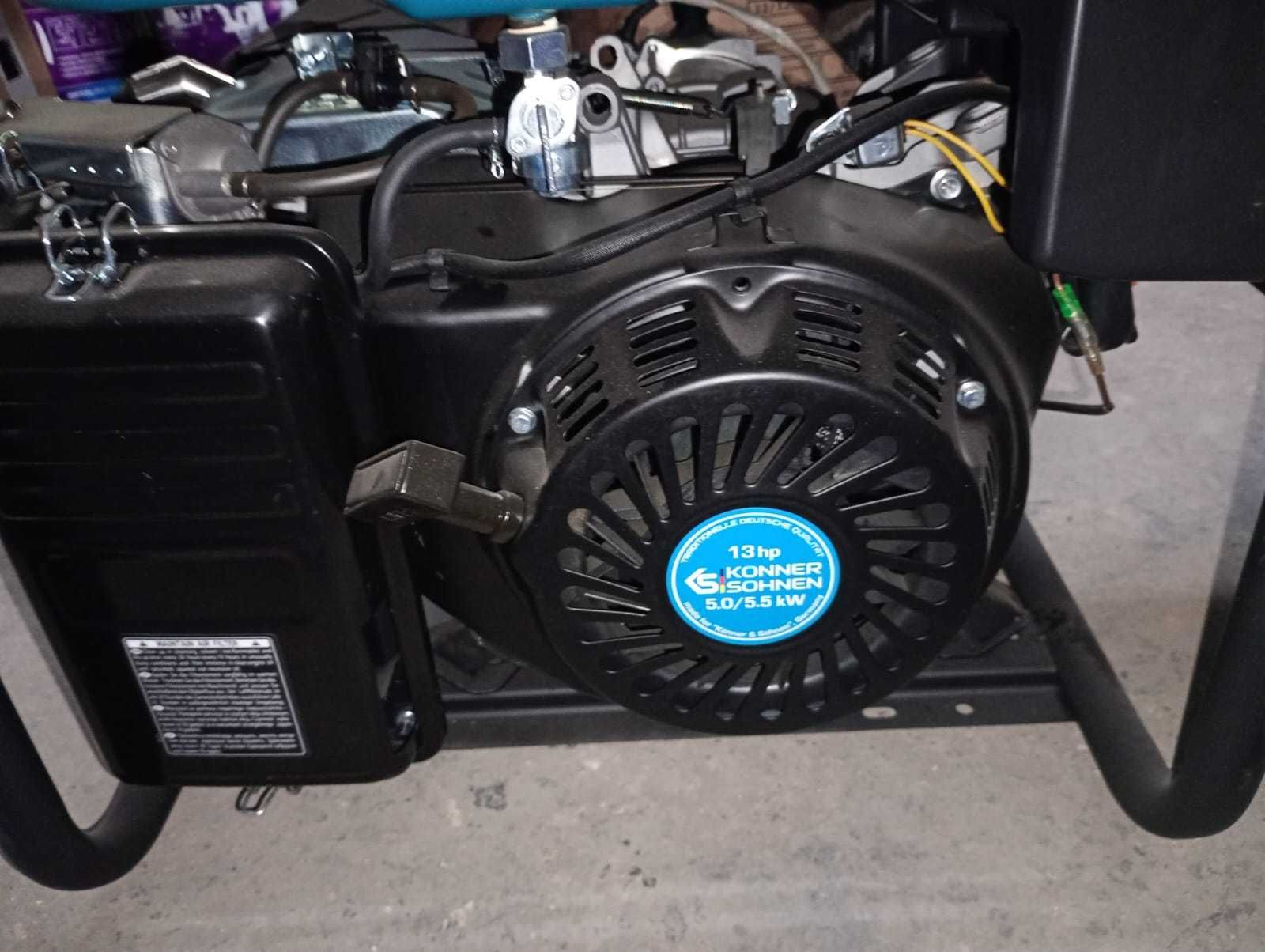 Generator benzynowy 5-5,5 kW | Könner & Söhnen KS 7000E