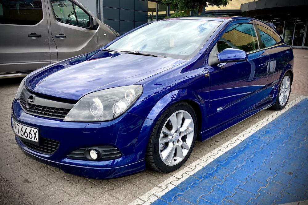 Opel Astra H GTC OPC 2.0 Turbo 200 KM, 2006, LPG, Skóra, Xenon, Sport,