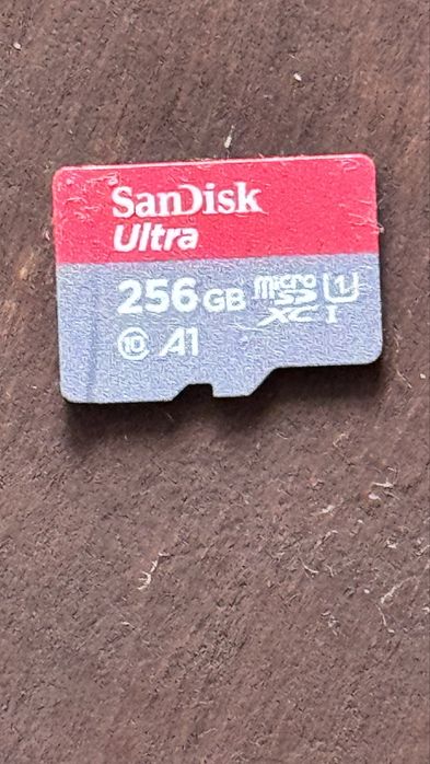 Карта памяти SanDisk ultra 256 gb