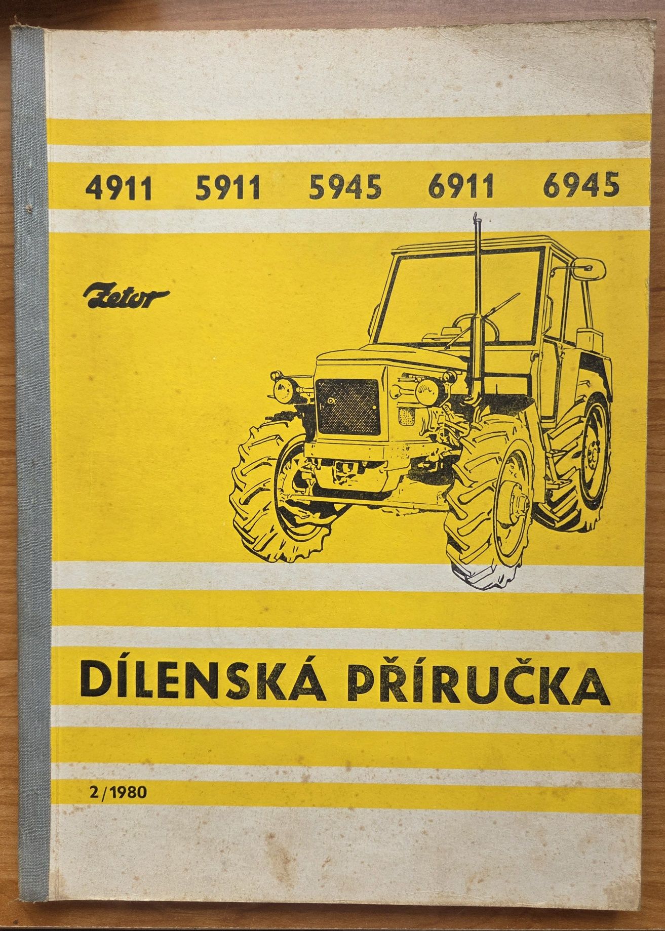 Zetor 4911, 5911, 5945, 6911, 6945 Podręcznik warsztatowy, instrukcja