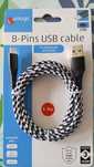 Cabo USB para iPhone e iPad