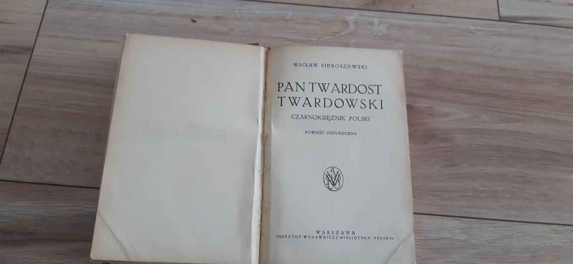 Pan Twardowski stara książka polecam