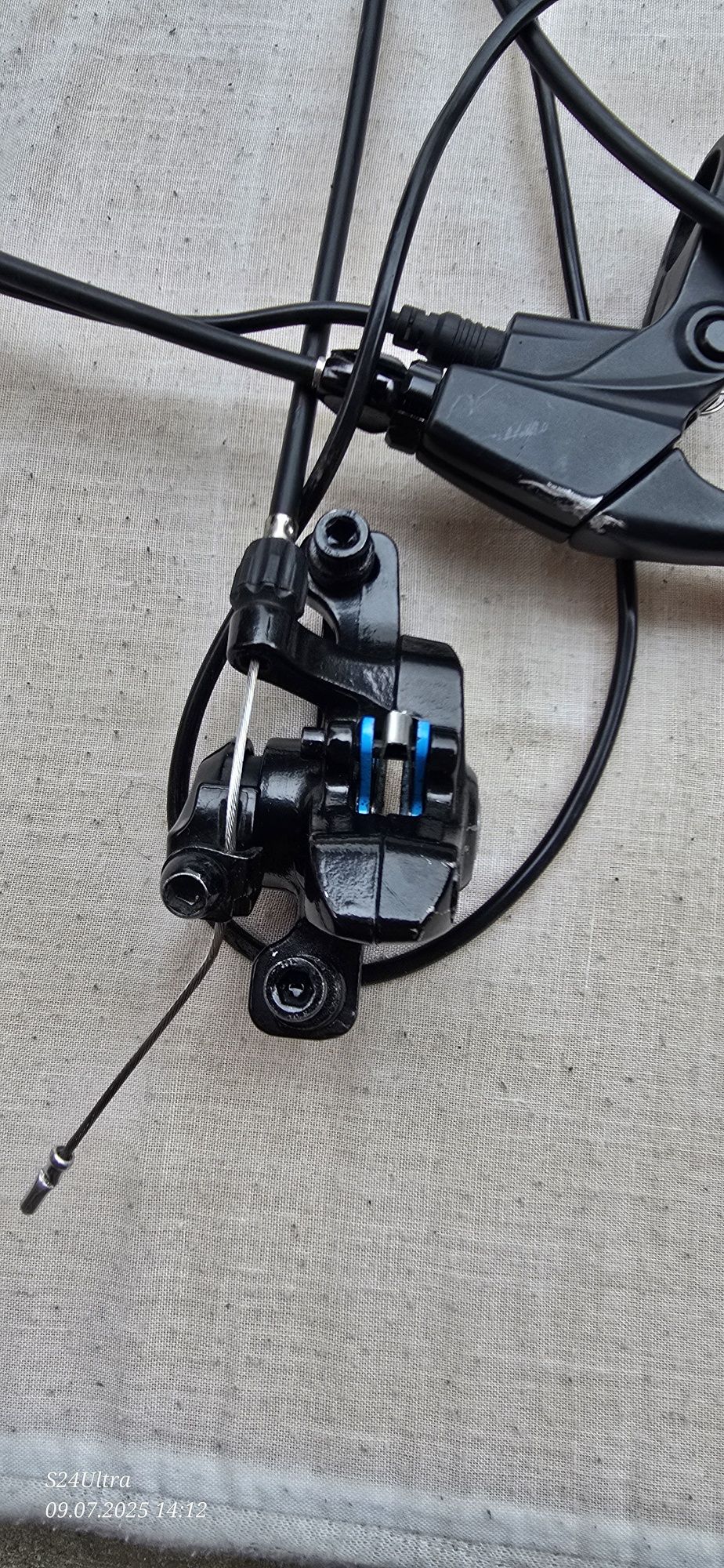 Komplet hamulców mechanicznych tarczowych engwe pro2