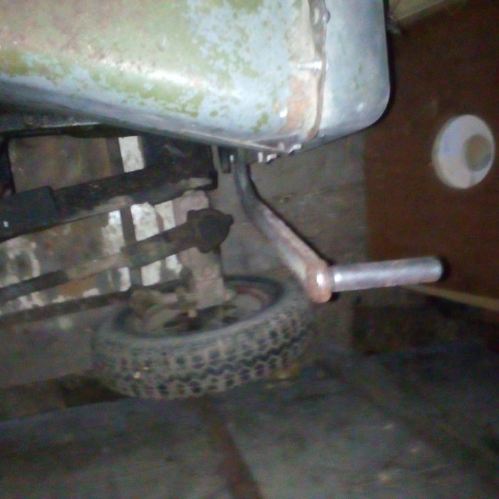 Трактор саморобний